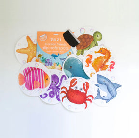 Slip-Safe Bath Spots - Ocean Friends