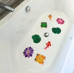 Slip-Safe Bath Spots - Garden Pond