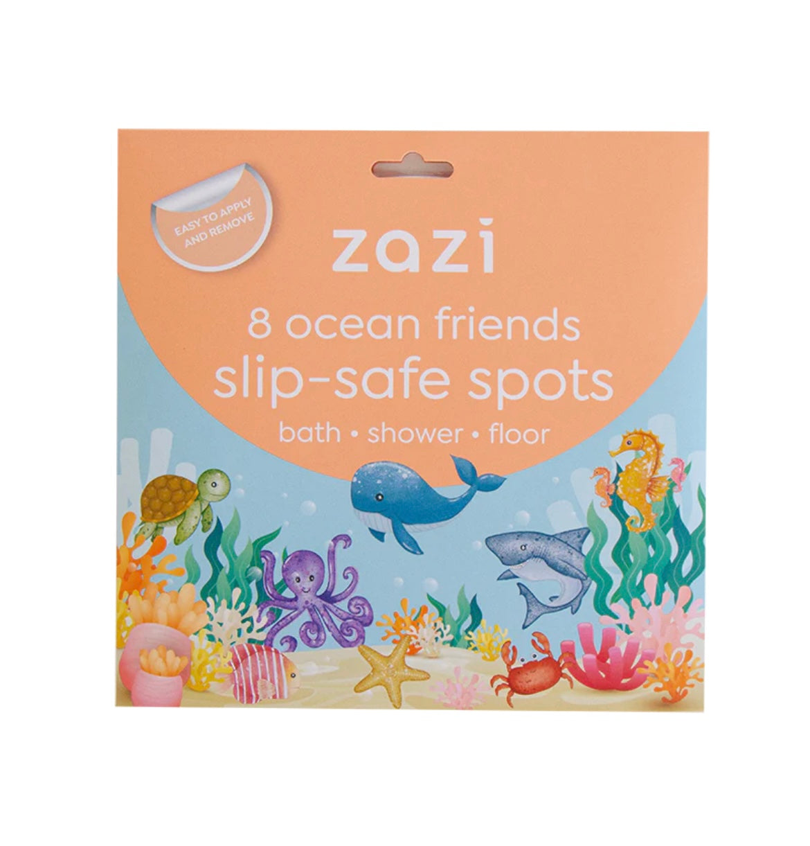Slip-Safe Bath Spots - Ocean Friends