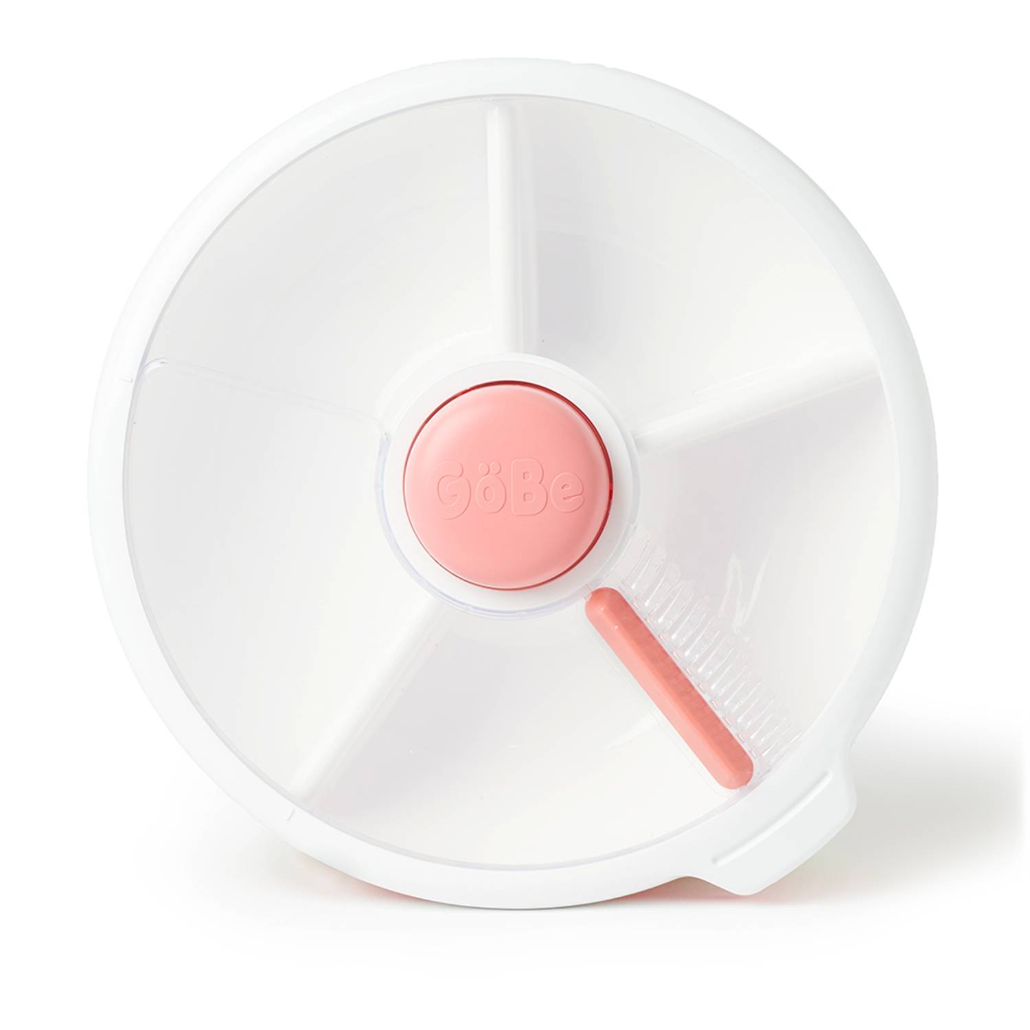 Gobe Snack Spinner Large - Coral Pink