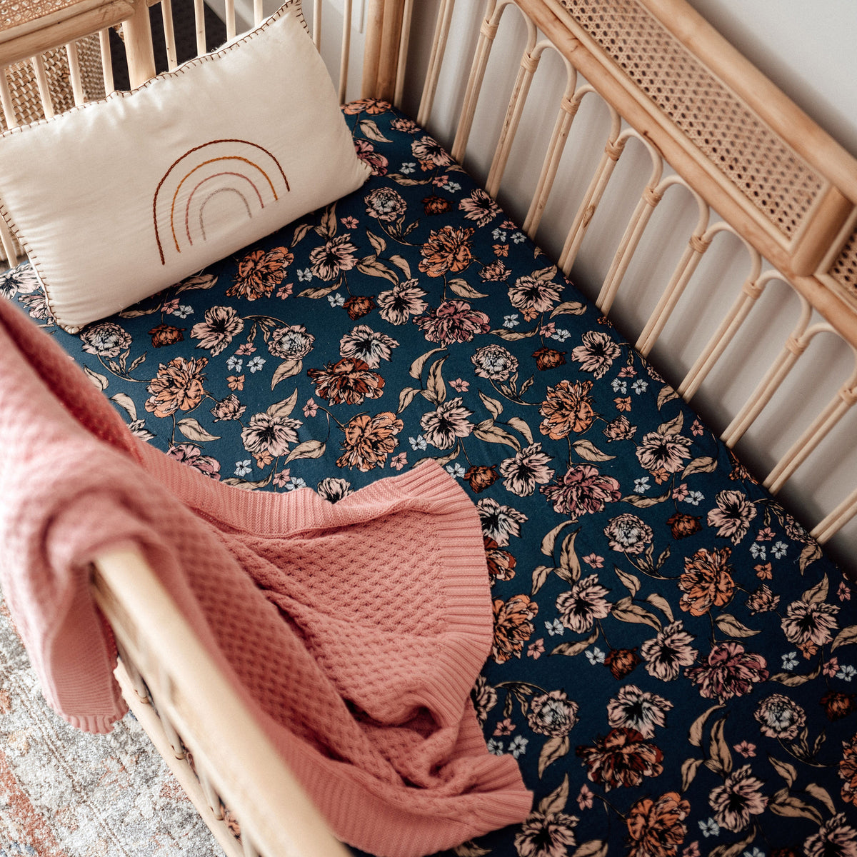 Belle | Fitted Cot Sheet