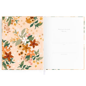 Baby Book Floral