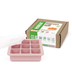 Baby Food and Breast Milk Freezer Tray - 9 Compartments - Blush