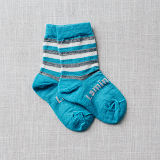Merino Wool Crew Socks | Baby & Child | SKY