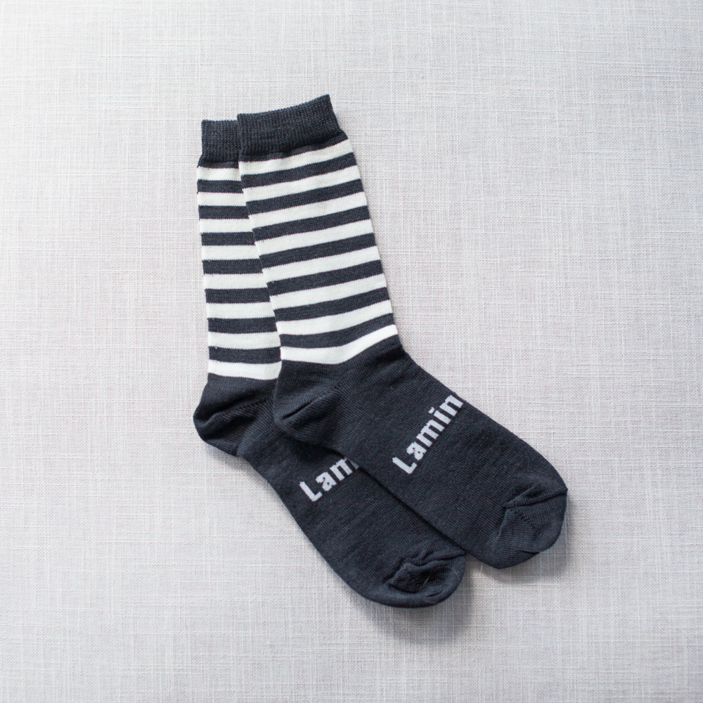 Merino Wool Crew Socks | Woman | Slate